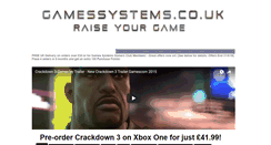 Desktop Screenshot of gamessystems.co.uk